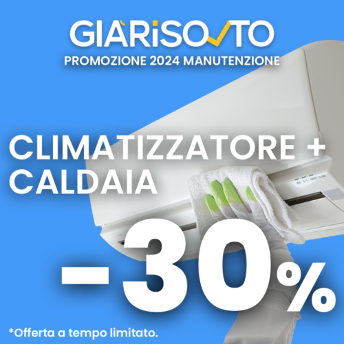 GiaRisolto® Banner Promozione Manutenzione Climatizzatore